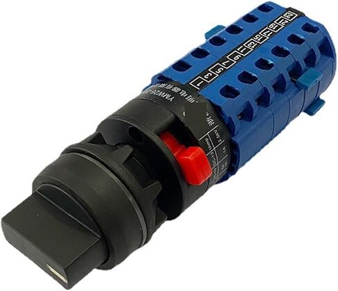 20A Single Hole Mounting Installation 6 Poles 0-7 Positions Transfer Changeover Cam Rotary Switch YMW26 LW28 LW26-20S/6 in Saudi Arabia