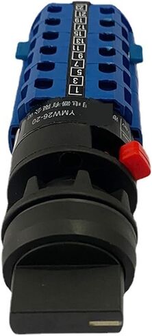 20A Single Hole Mounting Installation 6 Poles 0-7 Positions Transfer Changeover Cam Rotary Switch YMW26 LW28 LW26-20S/6 in Saudi Arabia
