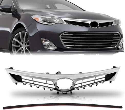 المصد الأمامي من KARPAL للشبكة العلوية من الكروم متوافق مع 2013 2014 2015 Toyota Avalon استبدال TO1200357، 5310107010 in Kuwait