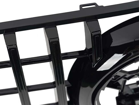 GTR Front Bumper Grille Grill Compatible with 2020-2023 Mercedes-Benz W167 GLE-CLASS Standard All Black in Saudi Arabia
