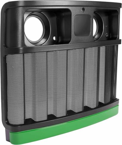 شبكة أمامية من ALMULOO متوافقة مع John Deere 5103 5303 5403 5203 5503 5203S 5610 5510N 5310N 5320N 5420 5603 5605 5705 بديلة لمجموعة RE209912 من البلاستيك والفولاذ in Kuwait