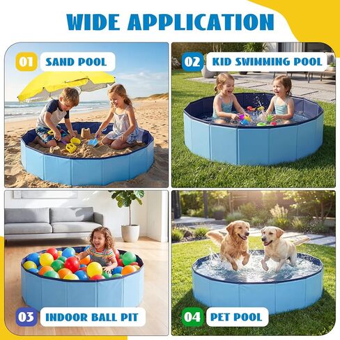Large Sand Box Set with Lid Cover & Umbrella, Including 7Pcs Sand Toys for Kids Toddlers, 39Inch Big Portable Sandpit for Outdoor Indoor Backyard Patio Beach Dog, Hold up 200lbs Sand in Saudi Arabia