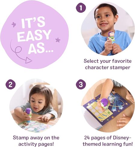 Melissa & Doug Sticker Wow!™ Disney Buzz Lightyear Bundle: 24-Page Activity Book, Refillable Sticker Stamper, Mini Pad, 500 Stickers, Arts and Crafts for Kids Ages 3+ in Saudi Arabia