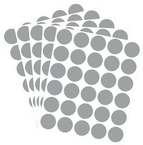 90 Pack Scratch Off Stickers, 1 Inch Round Self Adhesive Scratch Off Cards for DIY Raffle Card Games Creating Lottery Tickets Interactive Games, 3 Sheets (Blue) in Saudi Arabia