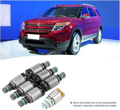 7pcs 6R60 6R80 Transmission Valve Body Solenoid Kit Compatible For Ford Automatic Gearbox Replacement Parts in Saudi Arabia