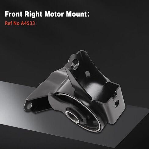 Engine Motor and Transmission Mount Kit Compatible with Pilot 2006-2008 3.5L & MDX 2003-2006 3.5L V6 AWD, Replace A4519HY A4551 A4519 A4523 A4533 A4531 A4532 9441 9299 9300 9301 9298 5PCS in Saudi Arabia