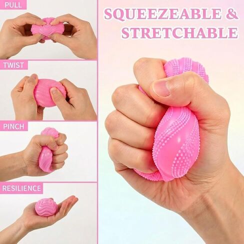 Fuzz Ball Squishy Stress Ball Slow Rising Memory Foam Fidget Squishy Fuzz Balls Adults Anxiety Stress Relief Toys，Sensory Squishy Ball to Increase Hand Flexibility & Relieve (Green) in Saudi Arabia
