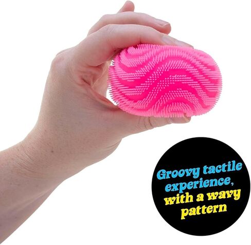Fuzz Ball Squishy Stress Ball Slow Rising Memory Foam Fidget Squishy Fuzz Balls Adults Anxiety Stress Relief Toys，Sensory Squishy Ball to Increase Hand Flexibility & Relieve (Green) in Saudi Arabia