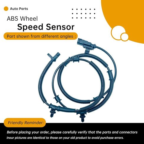 68127990AB Rear Left/Right ABS Wheel Speed Sensor Compatible with Chrysler Town & Country 2012-2016, Dodge Grand Caravan 2012-2020, Ram C/V 2012-2015 3.6L – Replaces 68127990AC, ALS2382, 5S13329 in Saudi Arabia