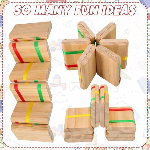 Junkin 2pack سلم جاكوب، سلم جاكوب الخشبي، سلالم الوهم البصري، سلالم تململ الأصابع لذكريات الحنين إلى الماضي، هدية تحفيز العقل، زيادة الإبداع in Kuwait