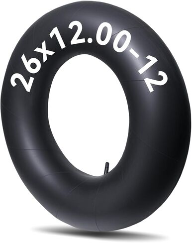 26x12.00-12 Inner Tube with Short Straight Valve Stem for ATVs, UTVs Tire Tubes in Saudi Arabia