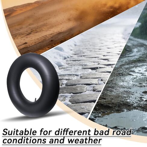 26x12.00-12 Inner Tube with Short Straight Valve Stem for ATVs, UTVs Tire Tubes in Saudi Arabia