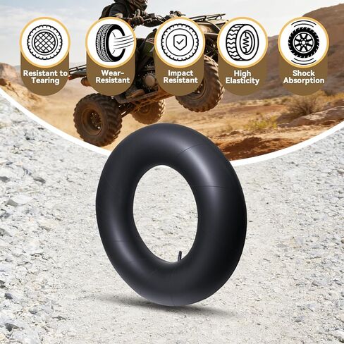 26x12.00-12 Inner Tube with Short Straight Valve Stem for ATVs, UTVs Tire Tubes in Saudi Arabia