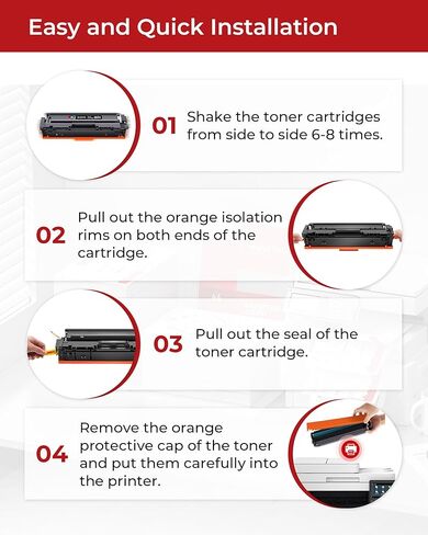 067H Toner Cartridge Set - MF656Cdw MF654Cdw Toner Replacement for Canon 067 067H, for Canon MF656cdw Toner Cartridges, for Color ImageClass MF656Cdw LBP632Cdw MF654Cdw MF653Cdw LBP633Cdw (4 Pack) in Saudi Arabia