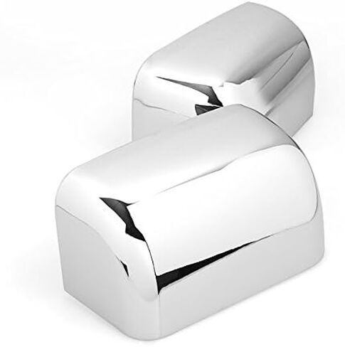 2X Chrome Side Door Half Top Mirror Cover Trim for 2008-2016 Ford F250 F350 F450 F550 Super Duty in Kuwait