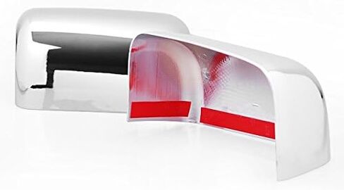 2X Chrome Side Door Half Top Mirror Cover Trim for 2008-2016 Ford F250 F350 F450 F550 Super Duty in Kuwait