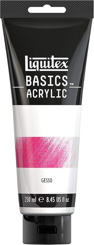 Liquitex BASICS Gesso Surface Prep Medium, 1.89L (64-oz) Tub, White in Saudi Arabia