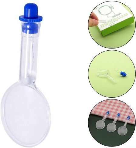 Plastic Needle Threader with Magnifying Glass for Sewing Machine and Hand Sewing, Crafts and for cross Stitch Accessories in Saudi Arabia