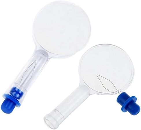 Plastic Needle Threader with Magnifying Glass for Sewing Machine and Hand Sewing, Crafts and for cross Stitch Accessories in Saudi Arabia