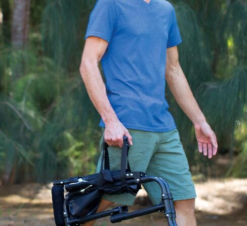 Rio Gear 15.5" Seat Height Compact Traveler Folding Chair with Hard Arms - Large in Saudi Arabia