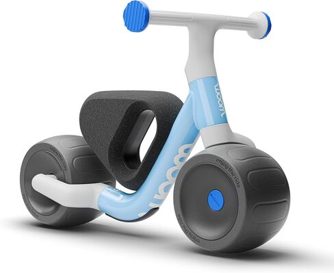 woom Wow Balance Bike, Lightweight Aluminum Toddler Walking Bike, No-Pedal First Bike for Babies & Toddlers as Young as 9 Months to 36 Months, Indoor/Outdoor - Soft Sprout in Saudi Arabia