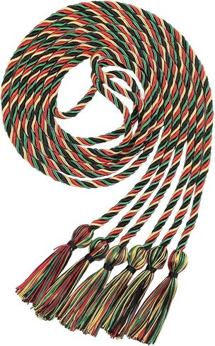 3 Pcs Graduation Cords, Graduation Honor Cord for 2026, Long 68'' Braided Grad Tassel Cords for 2026 Grad College Accessories, Party or Celebration (Blue, White, Gold) in Saudi Arabia