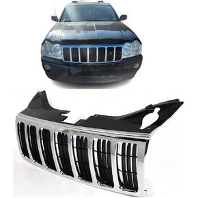 Front Grille compatible with 2005-2007 Jeep Grand Cherokee in Saudi Arabia