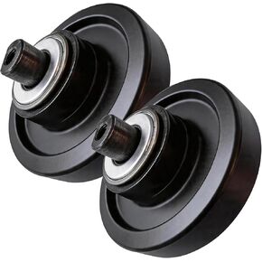 Rear Idler Wheel for Mini Skid Steer Track Loader Compatible with EG360 HT360 MS360 YSRT14, Forged Steel Construction, Double Sealed Bearing, Undercarriage Replacement Part in Kuwait