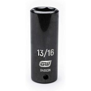 GEARWRENCH 1/2 "محرك 6 نقاط تأثير عميق SAE مقبس 13/16" - 84553N in Kuwait