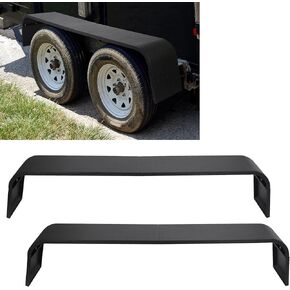 Detachable Trailer Fenders Double Axle for 13"-15" Tires with Assembly Structure Design-Steel Diamond Tread Plate Tandem Axle, Detachable Trailer Fenders Suitable for Car Hauler/Cargo in Saudi Arabia
