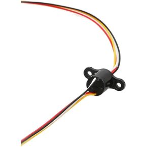وصلة صغيرة موصلة Dia.8.5mm 4CH أسلاك 1A فرشاة كهربائية جمع حلقة الانزلاق 200 دورة في الدقيقة موصل مشترك دوار الجهد 36 فولت in Kuwait