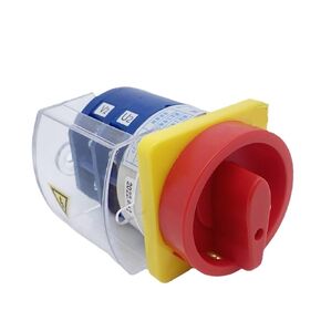 HZ12-40/04 Off-ON 40A 2 Position Poles with Plastic Cover Emergency Stop Padlock Power Cut Off Motor Rotary Cam Switch 1Pcs in Saudi Arabia