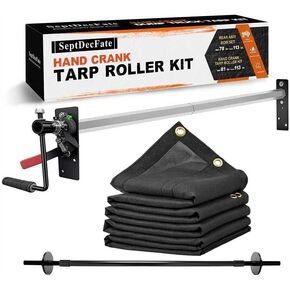 Products 7' x 18' Dump Truck Tarp Kit with Telescoping Aluminum Rollers & Complete Hardware (DTR KIT) in Saudi Arabia