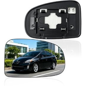 Right Passenger Side Heated Mirror Glass Replacement for 2010-2015 Toyota Prius,Car Side Rear View Mirrors Glass with Power Heated in Saudi Arabia