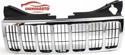 Front Grille compatible with 2005-2007 Jeep Grand Cherokee in Saudi Arabia