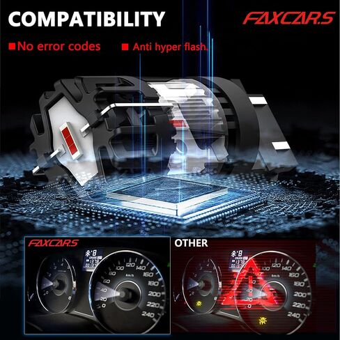 WT21/7W WT21W/7W مصابيح LED لإضاءة إشارة الانعطاف بذيل الفرامل لسيارة Ford F150 Maverick Bronco 2021 2022 2023 2024 2025 2026، 12V 1000K أحمر لامع جاهز للتوصيل والتشغيل، عبوتان in Kuwait