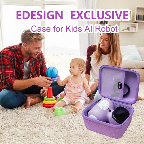 L LTGEM Robot Case Compatible with MIKO Mini, Eilik, 98K, GILOBABY, KaeKid, Cute Robot Pet and More Boys Girls Robot (Case Only) in Saudi Arabia