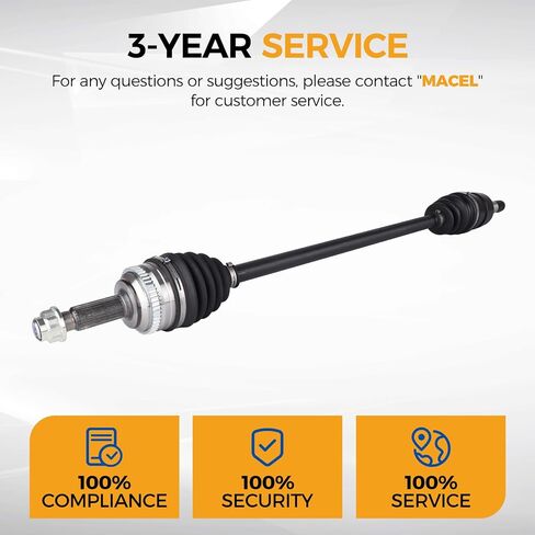 PAROD 665228 CV Axle Assembly Fit for 2003-2010 Pontiac Vibe, 2009-2018 Toyota Corolla 1.8L L4, 2003-2014 Matrix Front Left Drive Side in Saudi Arabia