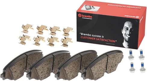 Brembo P85176N Premium Ceramic Front Disc Brake Pad Set VW OE# 3QF698151 in Kuwait