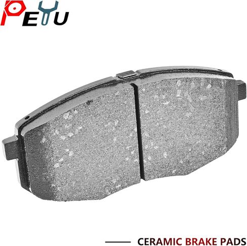 Front Rear Brake Pads for 2009-2012 Hyundai Elantra, for 2010-2013 Kia Forte,for 2010-2013 Kia Forte Koup (D1397 D1398) 8pcs Ceramic Brake Pads Sets in Saudi Arabia