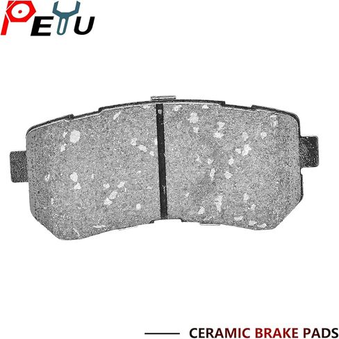 Front Rear Brake Pads for 2009-2012 Hyundai Elantra, for 2010-2013 Kia Forte,for 2010-2013 Kia Forte Koup (D1397 D1398) 8pcs Ceramic Brake Pads Sets in Saudi Arabia