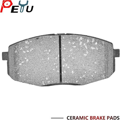 Front Rear Brake Pads for 2009-2012 Hyundai Elantra, for 2010-2013 Kia Forte,for 2010-2013 Kia Forte Koup (D1397 D1398) 8pcs Ceramic Brake Pads Sets in Saudi Arabia