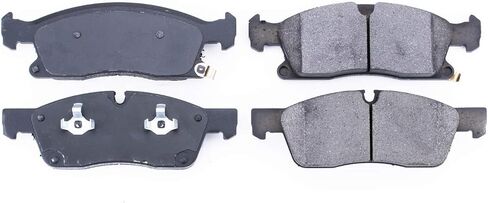 PowerStop Front Brake Pads for Dodge Durango 2021-25 |Jeep Grand Cherokee 2016-21 |Grand Cherokee WK 2022 - Z16 Ceramic Brake Pads Replacement, 16-1904 in Kuwait