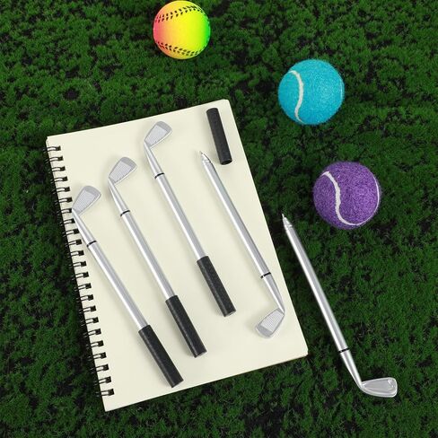 Abeillo 12PCS Golf Pens Golf Ballpoint Pen, Funny Golfs Club Pens Props Black Gel Ink for Students, Office, Golfs Party Favors, Desk Accessories, Tournament Gifts Bulk in Kuwait