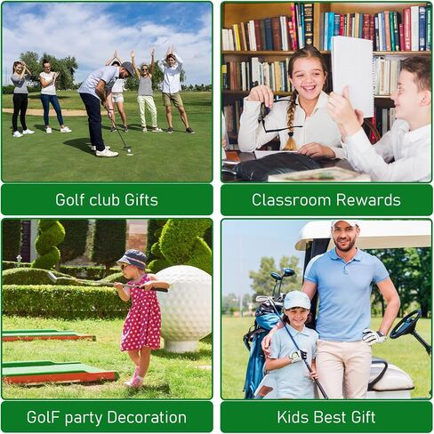 Abeillo 12PCS Golf Pens Golf Ballpoint Pen, Funny Golfs Club Pens Props Black Gel Ink for Students, Office, Golfs Party Favors, Desk Accessories, Tournament Gifts Bulk in Kuwait