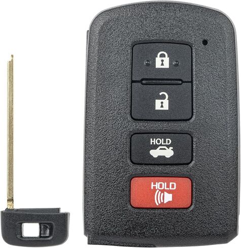 Vurkcy Key Fob Replacement for 2012-2017 Toyota Camry/ 14-20 Corolla/ 13-18 Avalon Car Keyless Entry Remote Control, HYQ14FBA, 4 Buttons in Kuwait