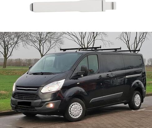 2Pcs Uncut Blank Emergency Insert Key Blade Replacement Compatible with Ford Transit Custom Connect in Kuwait