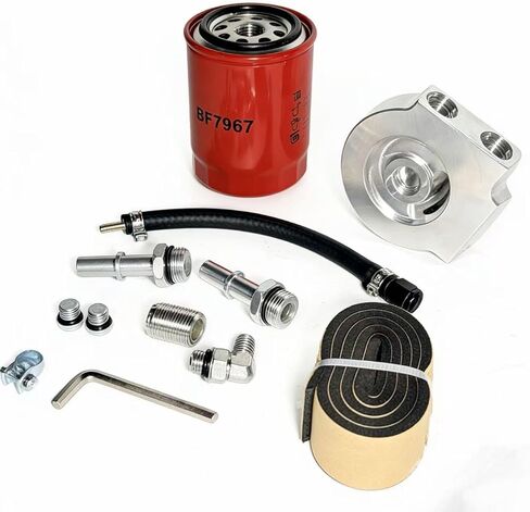 121003 Upper Fuel Filter Conversion Kit – Fits Ford 6.7L Powerstroke 2011-2025 F250/F350/F450/F550 in Kuwait