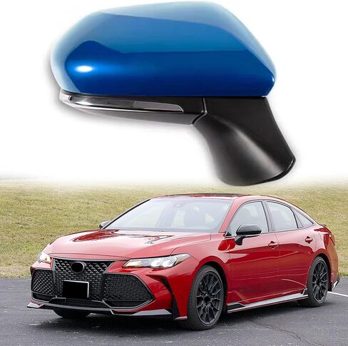 Passenger Side Mirror Compatible with 2019 2020 2021 2022 2023 Toyota Avalon Side Mirrors Assembly Rear View Mirror Accessories Side Door Mirrors Electric Adjustment, Turn Light, Heated, Blind Spot in Saudi Arabia