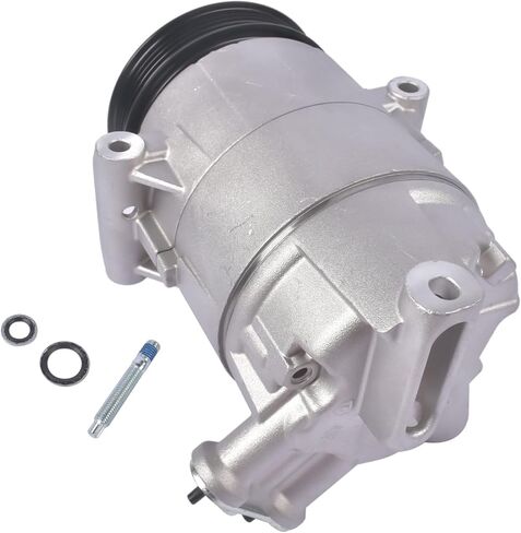 A/C Compressor with Clutch 5-Groove Pulley Replacement for Chevy Colorado GMC Canyon Terrain 1.5L 2.5L 2015-2021 23291879 23398670 in Kuwait